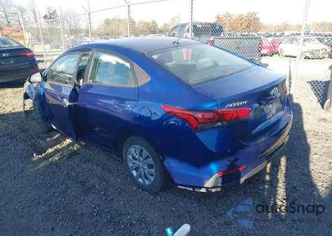 2021 Hyundai Accent Se из США, поврежденный, VIN 3KPC24A68ME135788